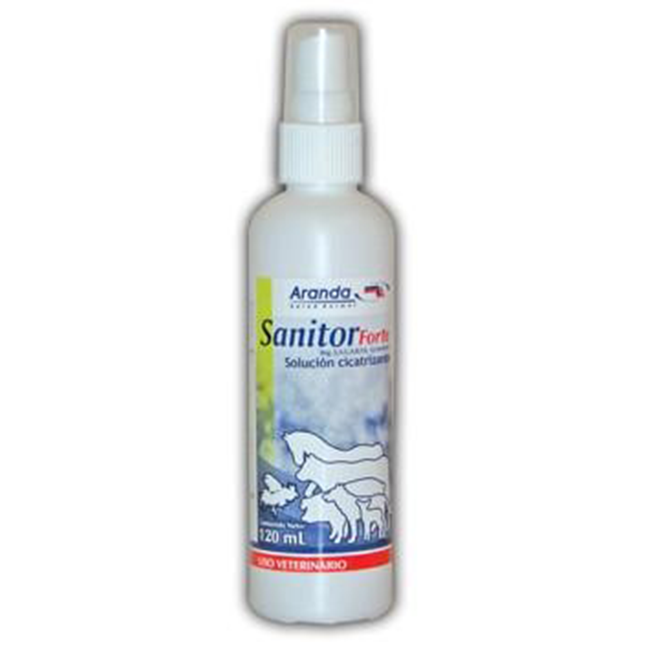 Sanitor Forte Con Atomizador 120 Ml - Aranda Sanitor Forte Con Atomizador 120 Ml - Aranda